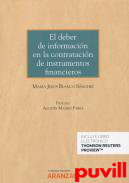 El deber de informacin en la contratacin de instrumentos financieros