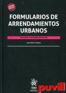 Formularios de arrendamientos urbanos