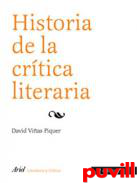Historia de la crtica literaria