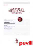 Lecciones de derecho penal : parte general