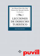 Lecciones de Derecho Turstico