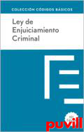Ley de enjuiciamiento criminal