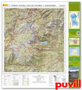 Mapa del Parque Natural Lago de Sanabria y alrededores