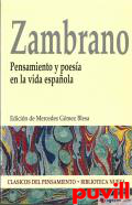 Pensamiento y poesa en la vida espaola