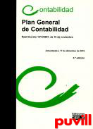 Plan General de Contabilidad : (Real Decreto 1514/2007, 16 de Noviembre)