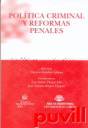 Poltica criminal y reformas penales
