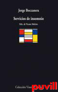 Servicios de insomnio : antologa