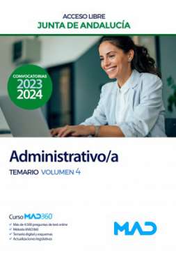 Administrativo/a de la Junta de Andalucía (Acceso Libre). Temario, 4