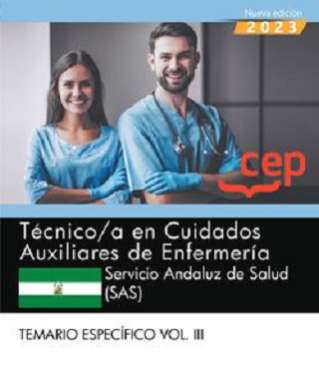 Técnico/a en cuidados auxiliares de enfermería, Servicio Andaluz de Salud (SAS). Temario específico, 3