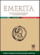 Emerita : revista de lingstica y filologa clsica