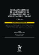 Formularios básicos de los ciudadanos en sus relaciones con las Administraciones Públicas