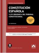 Constitución Española y Ley Orgánica del Tribunal Constitucional : Contiene concordancias, modificaciones resaltadas e índices analíticos