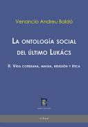 La ontología social del último Lukács, 2