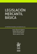 Legislación mercantil básica