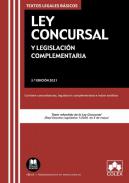 Ley Concursal y legislación complementaria : contiene concordancias, legislación complementaria e índice analítico