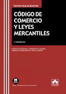 Código de Comercio y leyes mercantiles : concordancias, modificaciones resaltadas, índices analíticos y legislación complementaria