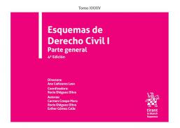 Esquemas de Derecho civil, 1. Parte General