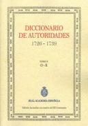 Diccionario de autoridades, 1726-1739, 5. O-R