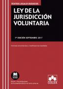 Ley de la jurisdicción voluntaria : texto legal básico con concordancias y modificaciones resaltadas