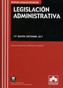 LegislaciÓn administrativa : Texto legal básico con concordancias y modificaciones resaltadas