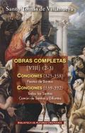 Obras completas de Santo Tomás de Villanueva, 8 (2/3). Conciones 326-392. : Fiestas de Santos. Todos los Santos. Común de Santos. Difuntos