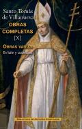 Obras completas de Santo Tomás de Villanueva, 10