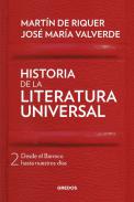 Historia de la Literatura Universal, 2. Desde el Barroco hasta nuestros días