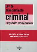 Ley de Enjuiciamiento Criminal y legislación complementaria