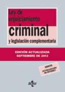 Ley de Enjuiciamiento Criminal : y legislación complementaria