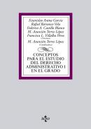 Conceptos para el estudio del derecho administrativo I en el grado
