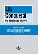 Ley concursal : con normativa de desarrollo