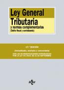 Ley General Tributaria y normas complementarias : (delito fiscal y contrabando)