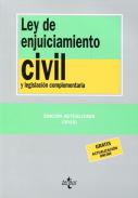 Ley de Enjuiciamiento Civil : y legislación complementaria