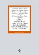 Conceptos para el estudio del Derecho administrativo I en el grado