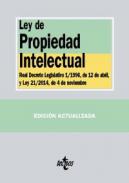 Ley de Propiedad Intelectual : Real Decreto Legislativo 1/1996, de 12 de abril, y Real Decreto-ley 12/2017, de 3 de julio