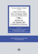 Manual de derecho constitucional, 2. Derechos y libertades fundamentales : dDeberes constitucionales y principios rectores : instituciones y órganos constitucionales