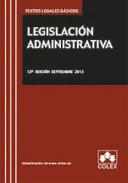 Legislación administrativa