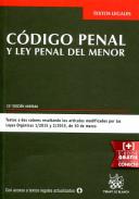Código Penal y Ley Penal del Menor