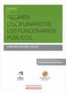 Régimen disciplinario de los funcionarios públicos