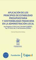 Aplicación de los principios de estabilidad presupuestaria y sostenibilidad financiera en la Administración Local