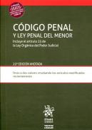 Código Penal y Ley Penal del Menor