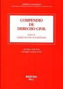 Compendio de derecho civil , 5. Derecho de sucesiones