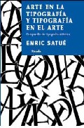 Arte en la tipografía y tipografía en el arte
