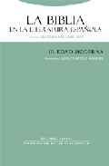 La Biblia en la literatura española, 3