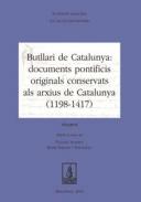 Butllari de Catalunya : documents pontificis originals conservats als arxius de Catalunya (1198-1417), 3. 